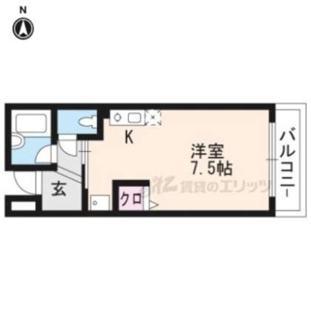 ハイツ二軒茶屋の物件間取画像